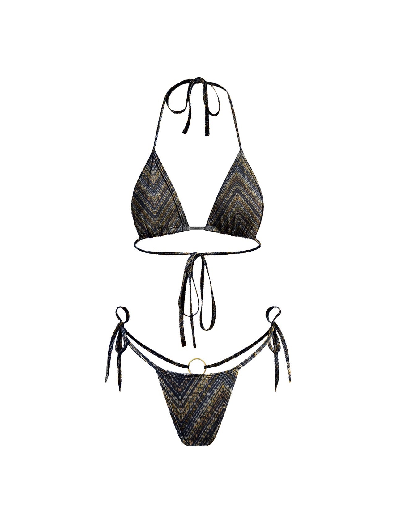 Deeva mesh set (Ringed bottom)