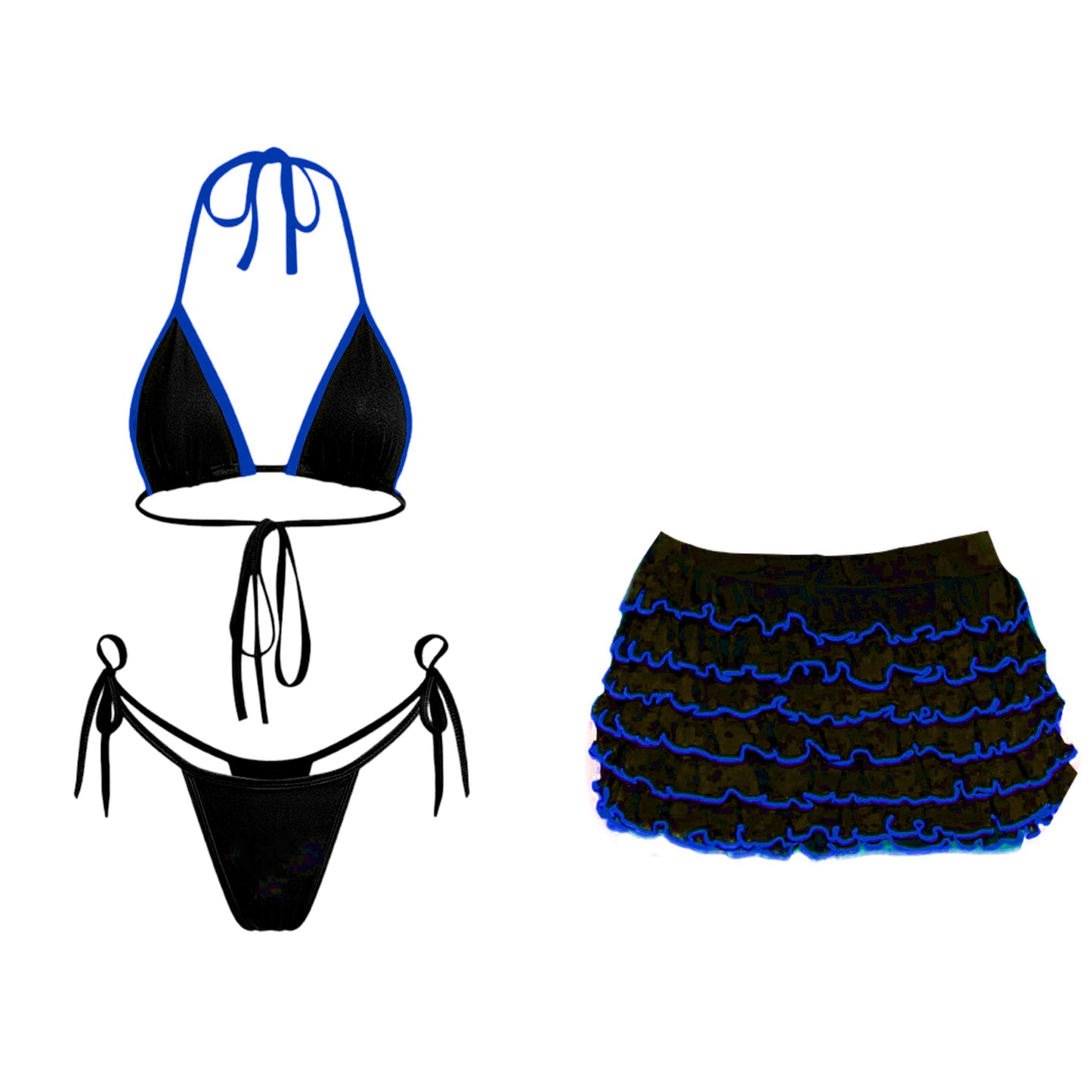 Bikini Ruffle Set