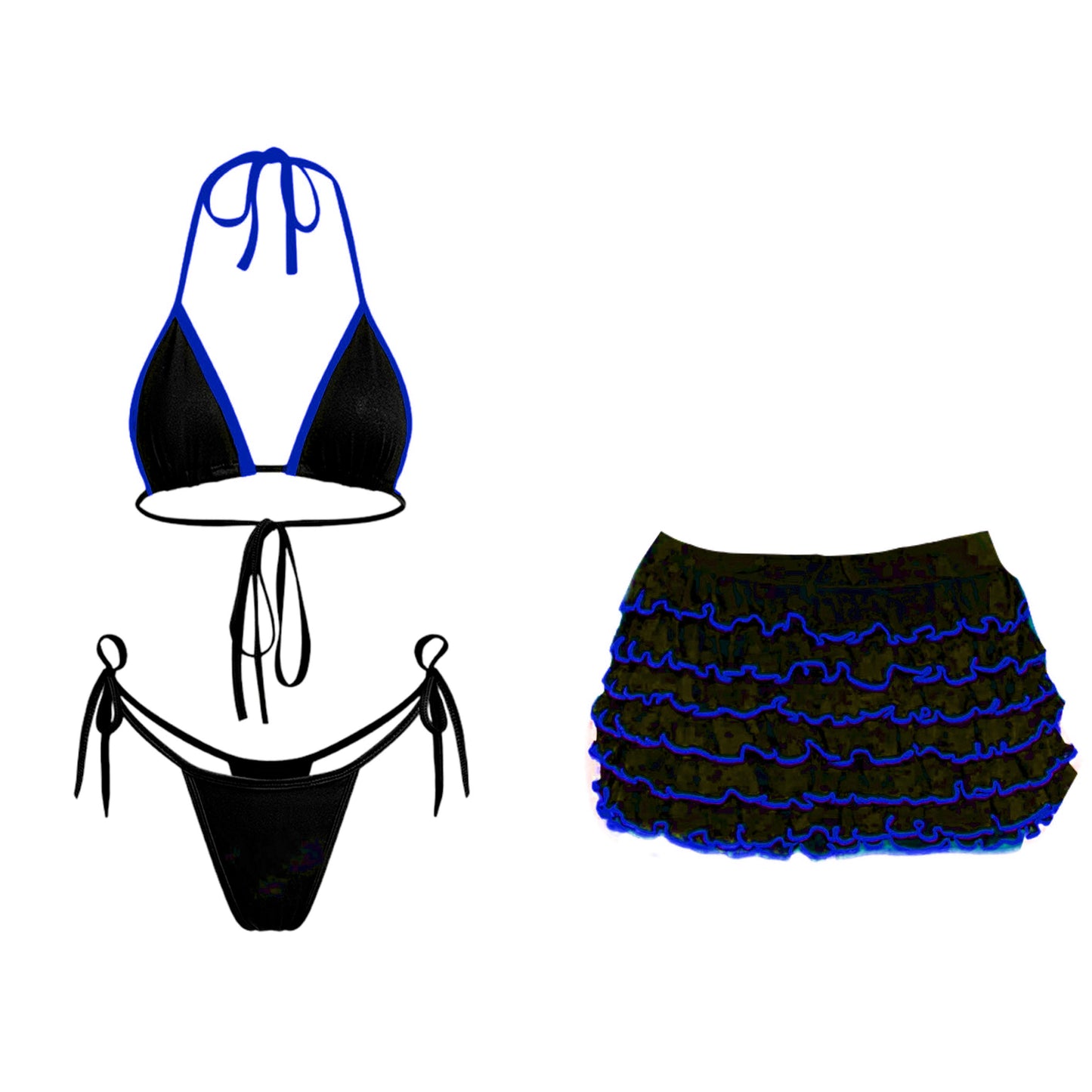 Bikini Ruffle Set