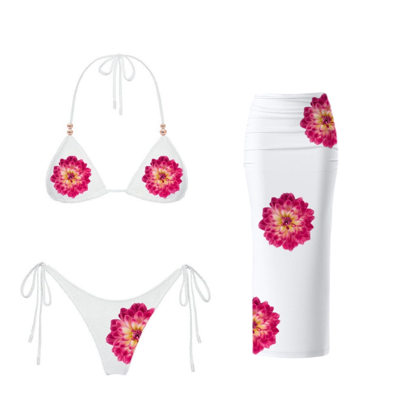 Dalina Maxi white
