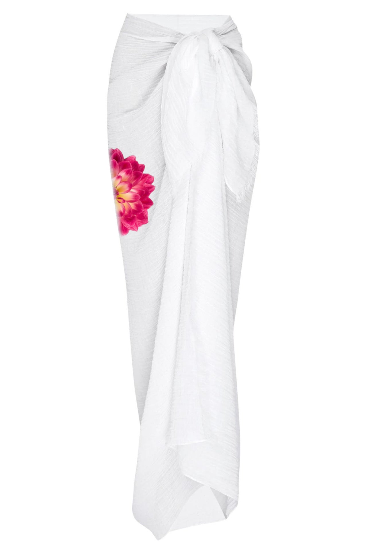 Dalina white sarong